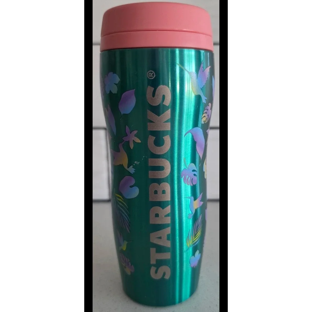 Starbucks 2022 Summer Stainless Bottle Colorful Summer 355ml Green Japan W Love